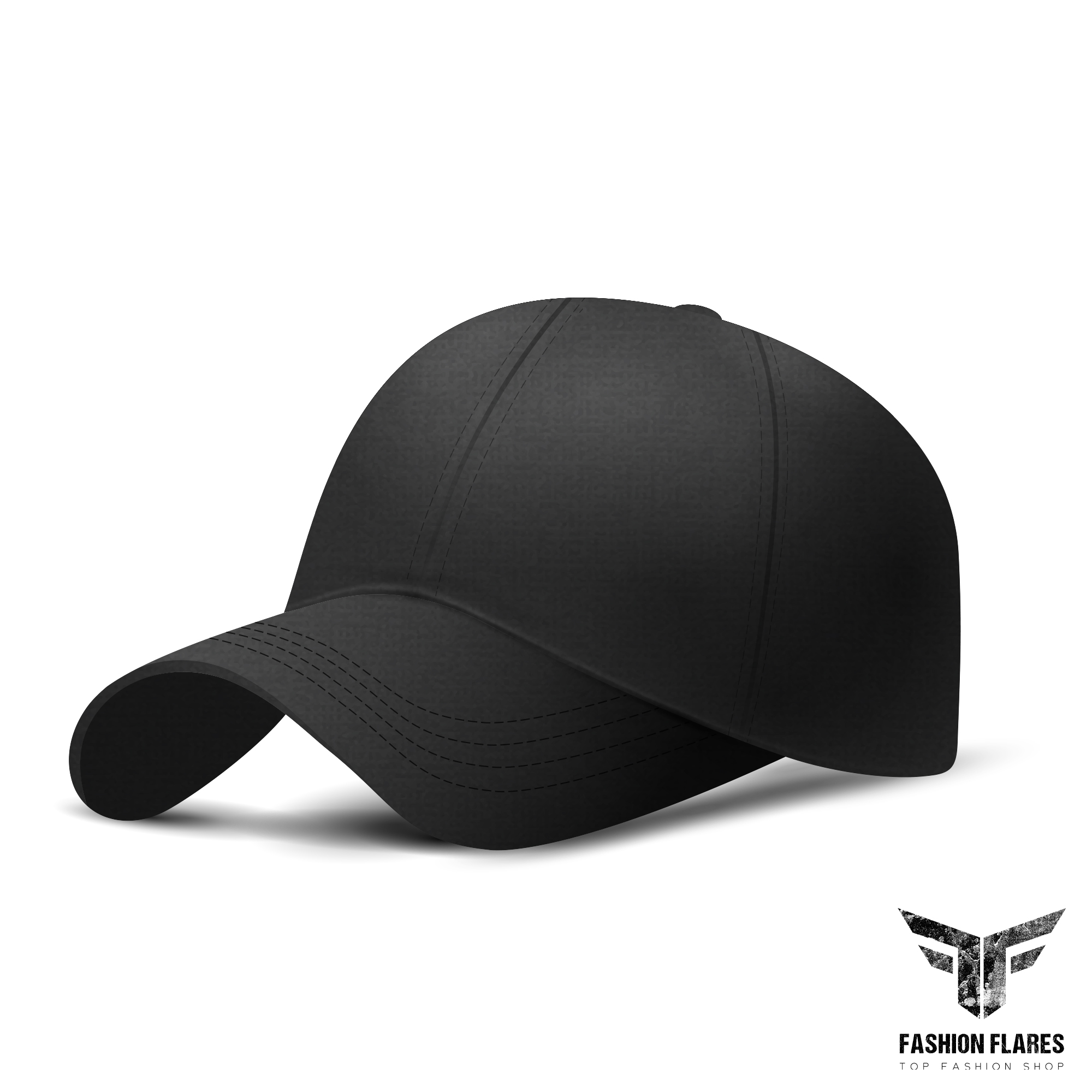 Plain Black Cap